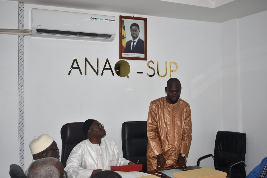 Le nouveau Secrétaire exécutif compte consolider les acquis de l’ANAQ-Sup