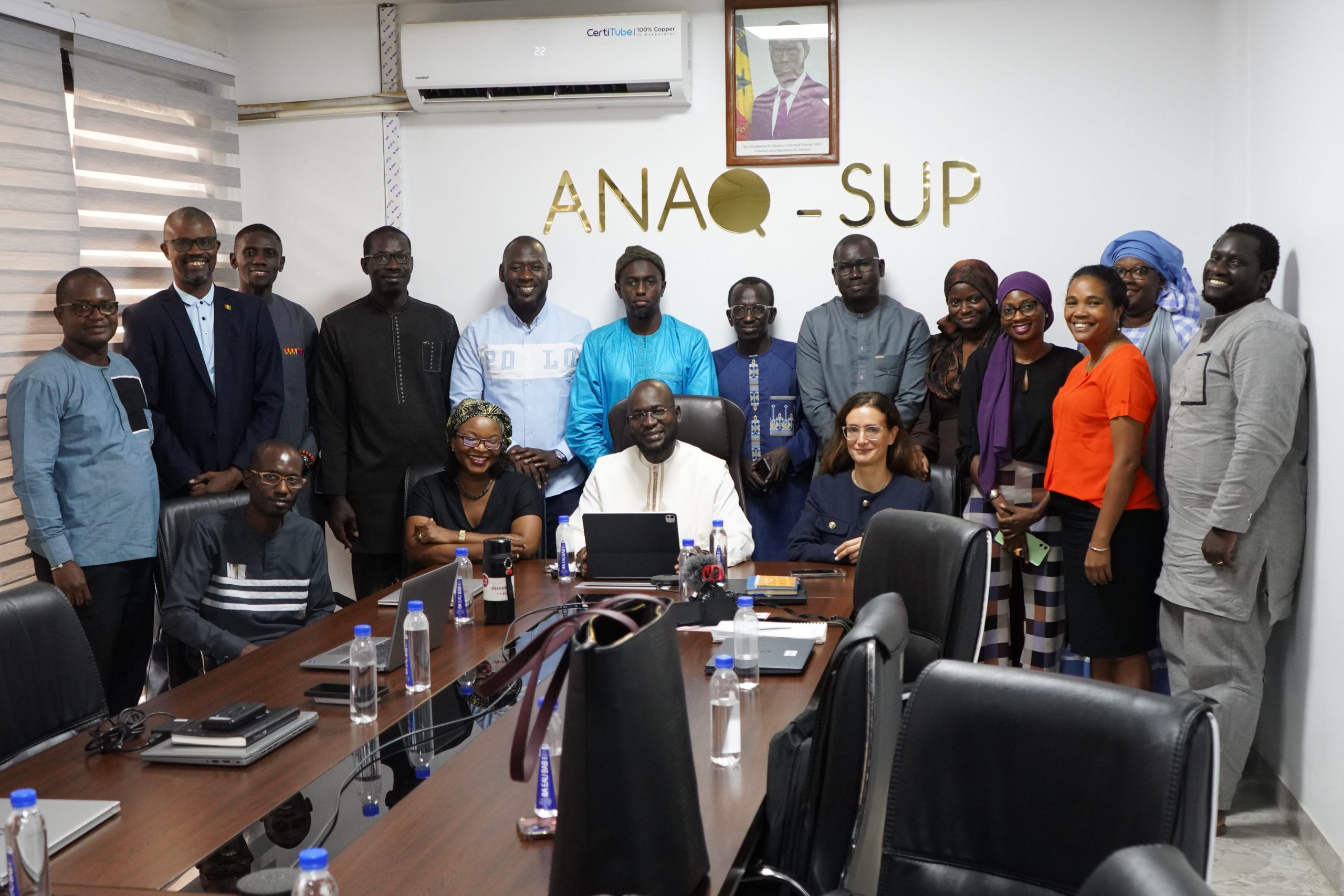 You are currently viewing Séance de travail entre l’ANAQ-Sup et une délégation du Projet Espoir Jeunes